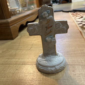 Enesco Porcelain Cross