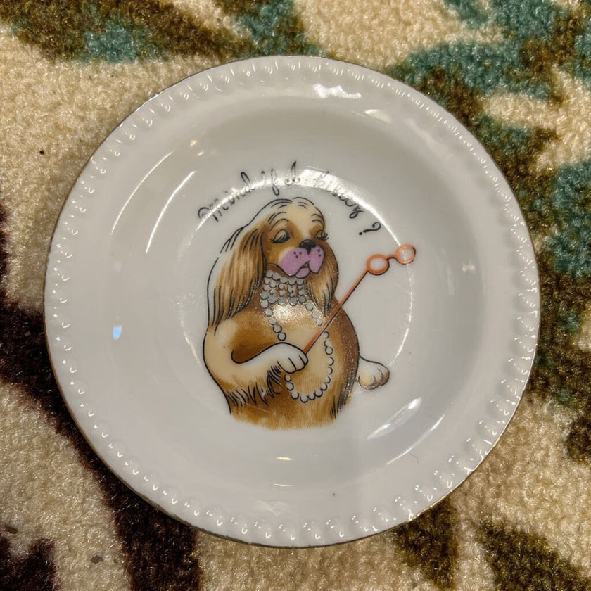 Kibitz Dog Plate