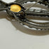 Scottish Amber Cloak Brooch
