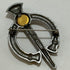 Scottish Amber Cloak Brooch