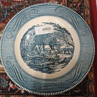 Red Lustre Plate England