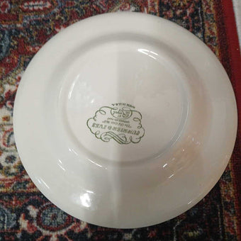 Red Lustre Plate England