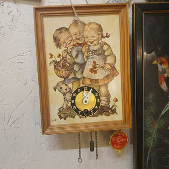 Vintage Hummel clock