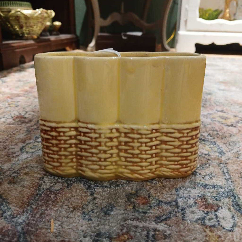 McCoy1956 Basketweave Vase