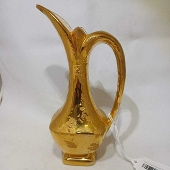 MCM Weeping 24k Gold Pitcher