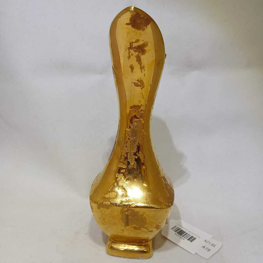 MCM Weeping 24k Gold Pitcher