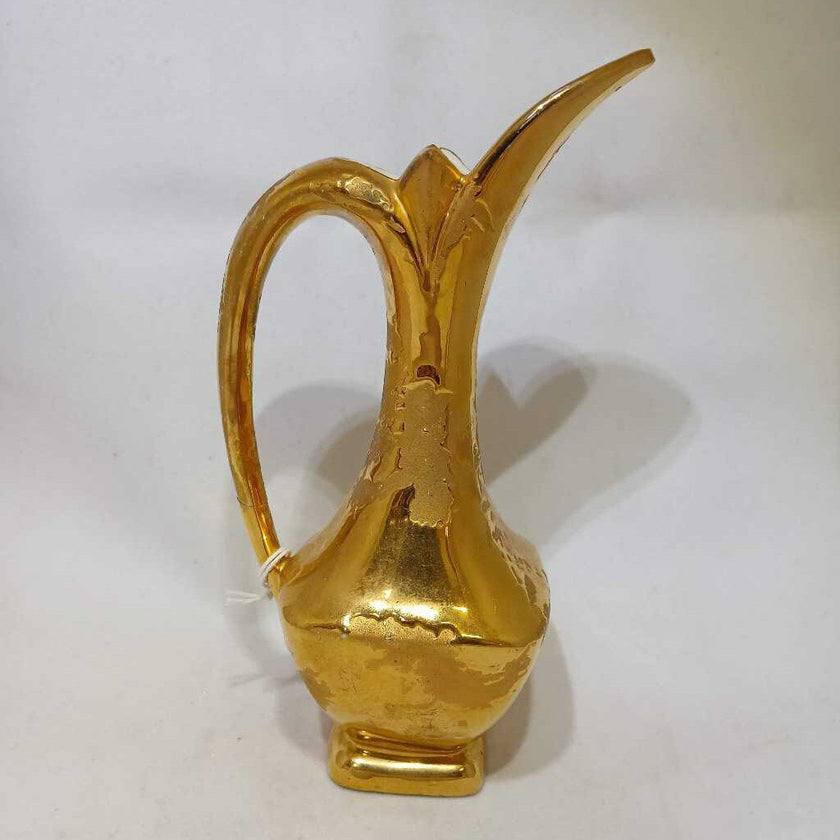 MCM Weeping 24k Gold Pitcher