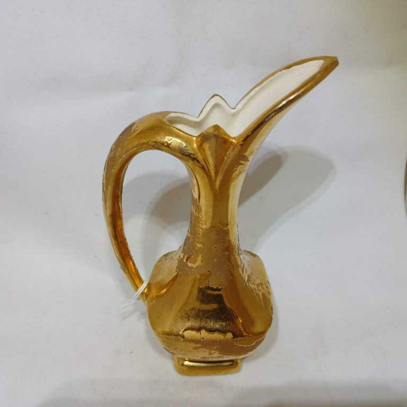 MCM Weeping 24k Gold Pitcher