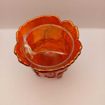Imperial Scroll Footed Marigold Bowl