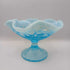 Fenton Water Lily Blue Compote