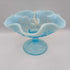 Fenton Water Lily Blue Compote