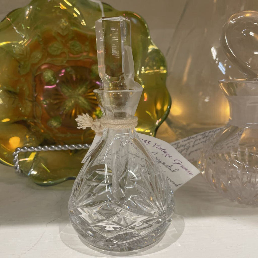 Rogaska Perfume Bottle w/Stopper