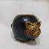 Folk Art Cat Candle Holder w/Bell Inside