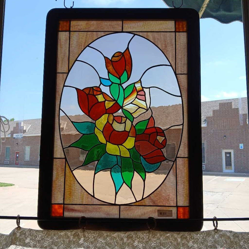 Leaded Stained Glass Window