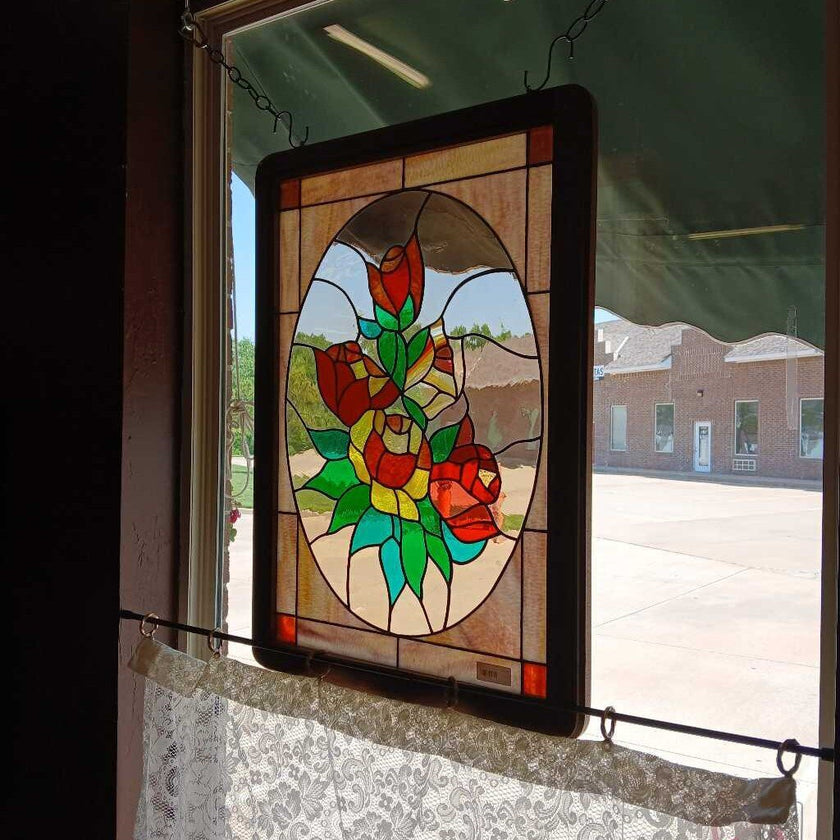 Leaded Stained Glass Window