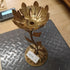 Brass Flower Candle Holder