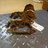 Brass Stain Glass Rocking Horse