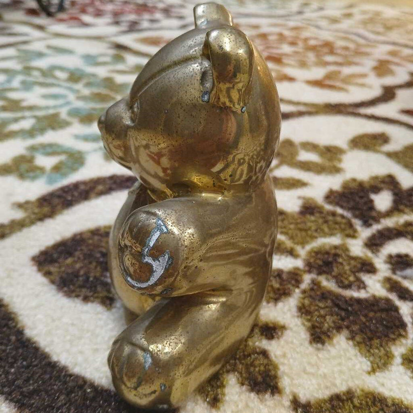 Brass Teddy Bear