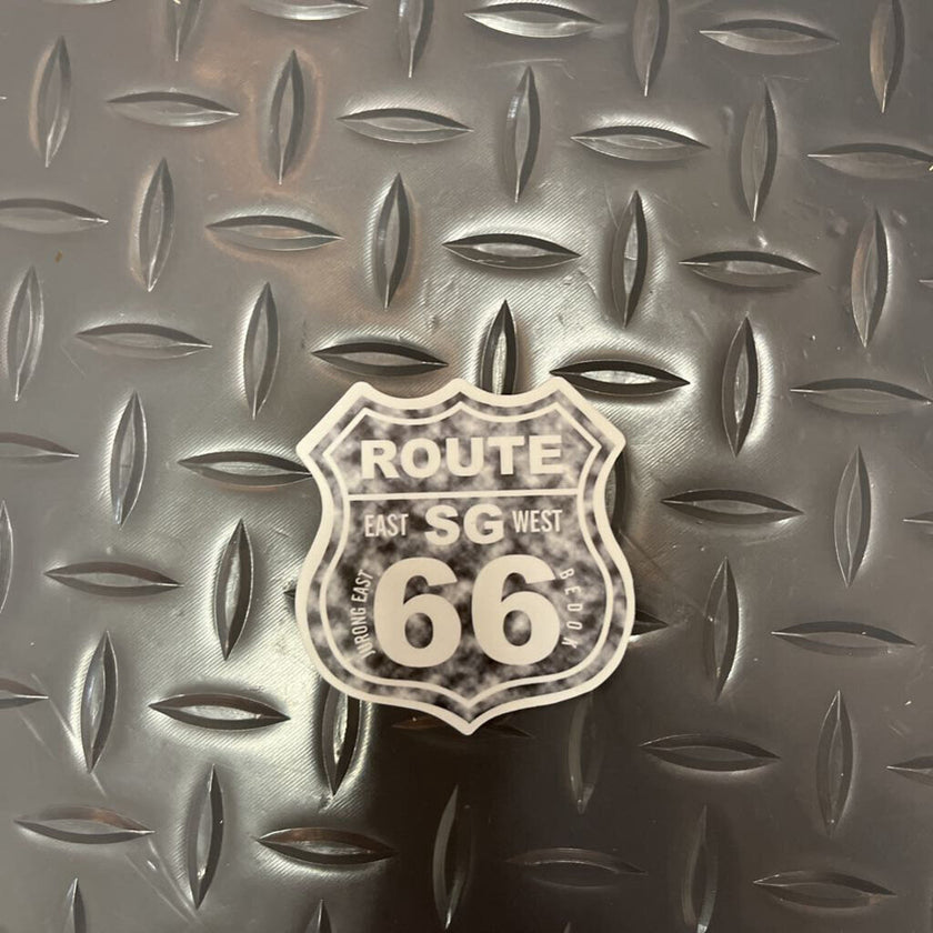 Various Route 66 stickers