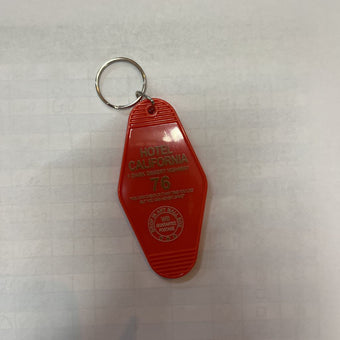 Hotel California room key (orange)