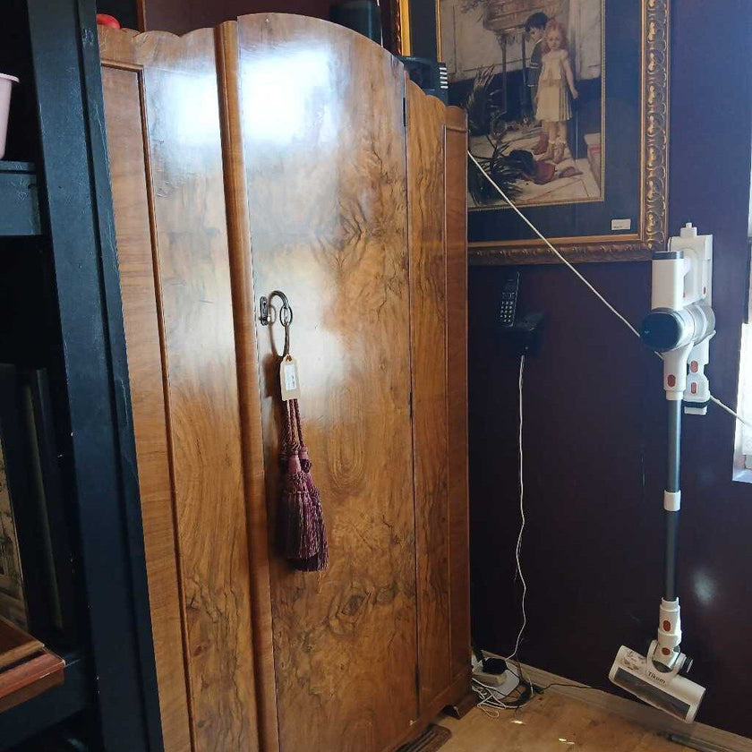 Burled wood Armoire