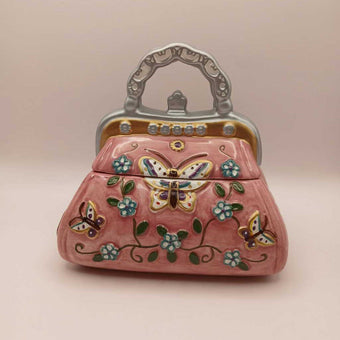 Vintage Decor Pink Purse