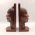 Native American Wooden Bookends