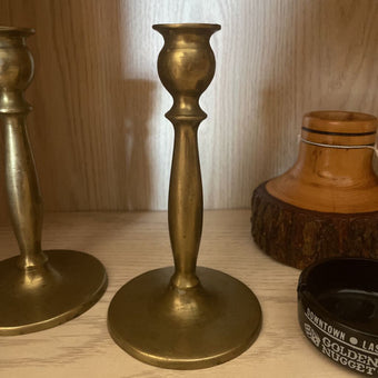 Heavy Brass Candleholder