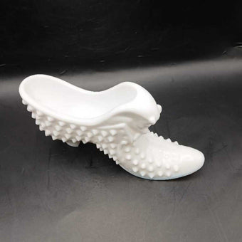 Hobnail Glass Shoe
