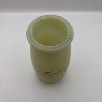 Painted Bird & Hearts Bottle