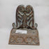 Vtg Iron scroll bookend