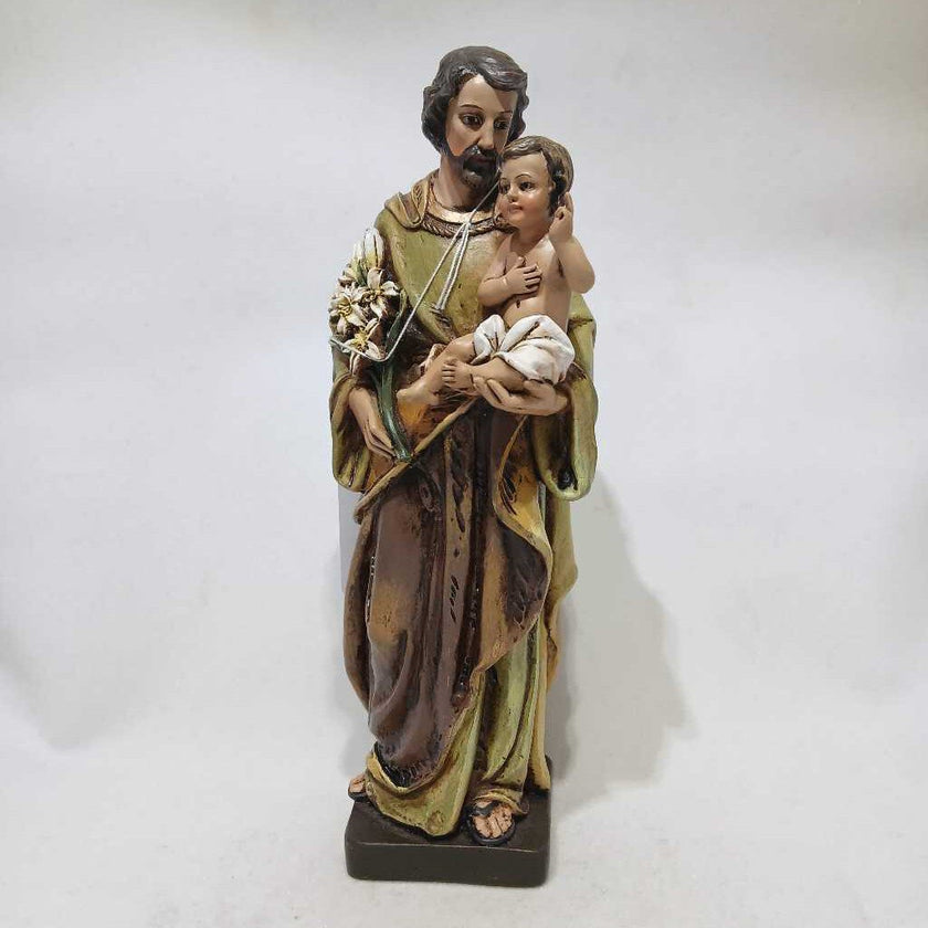 St. Joseph with Christ Child Jesus Statue