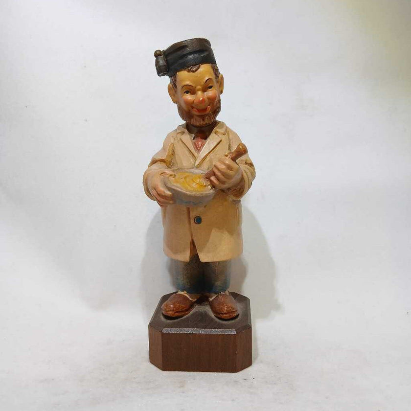 Anri Pharmacist Wood Carving