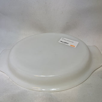 Fire King casserole w/lid