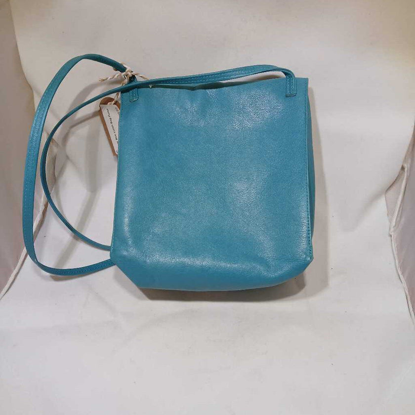 Vintage Blue Lunch Bag Purse
