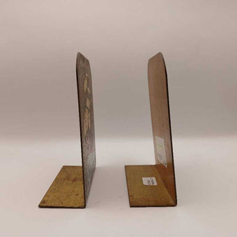 Bronze Ship Book Ends