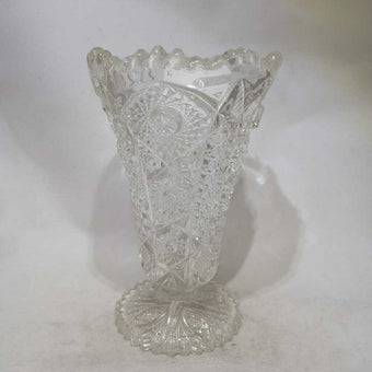 Cut Crystal Vase