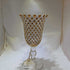 Vintage Imperial Glass Vase w/ Gold Accents