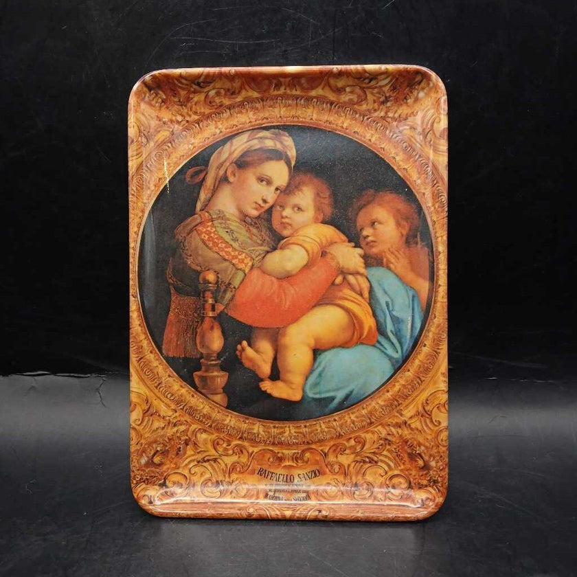 Madonna w/ 2 Children Decorative Plate