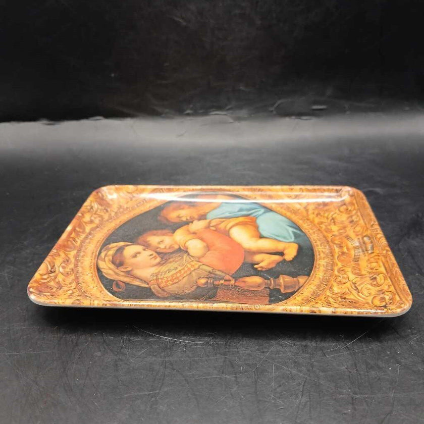 Madonna w/ 2 Children Decorative Plate