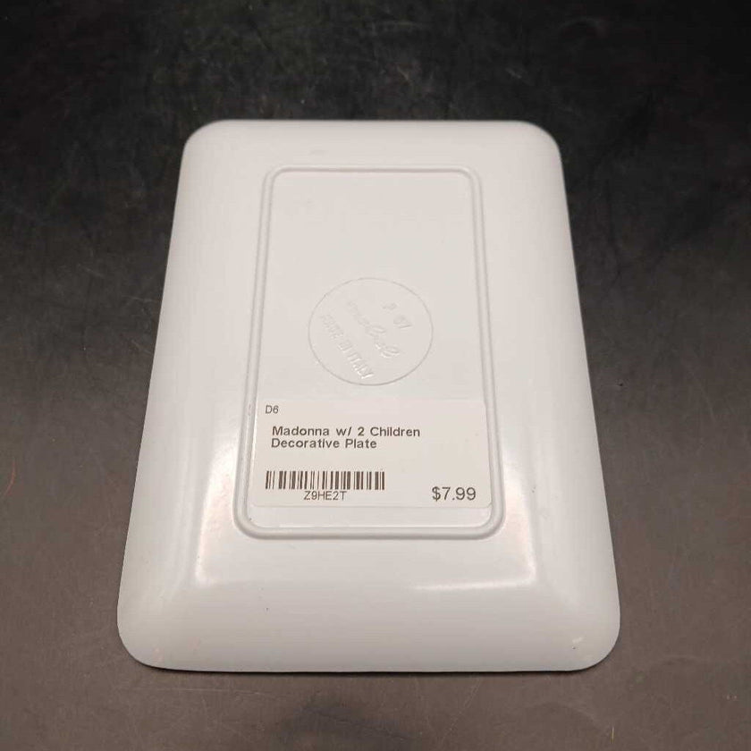 Madonna w/ 2 Children Decorative Plate