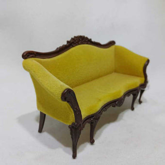 Chippendale Goebel Dollhouse Couch/Sofa (As is)