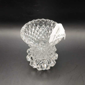 Cut Glass Toothpick Holder