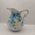 Hand-Painted Flower Pitcher