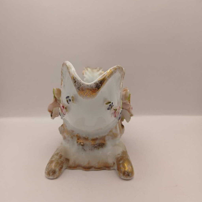 Lefto China hand painted sleigh -as is