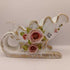 Lefto China hand painted sleigh -as is
