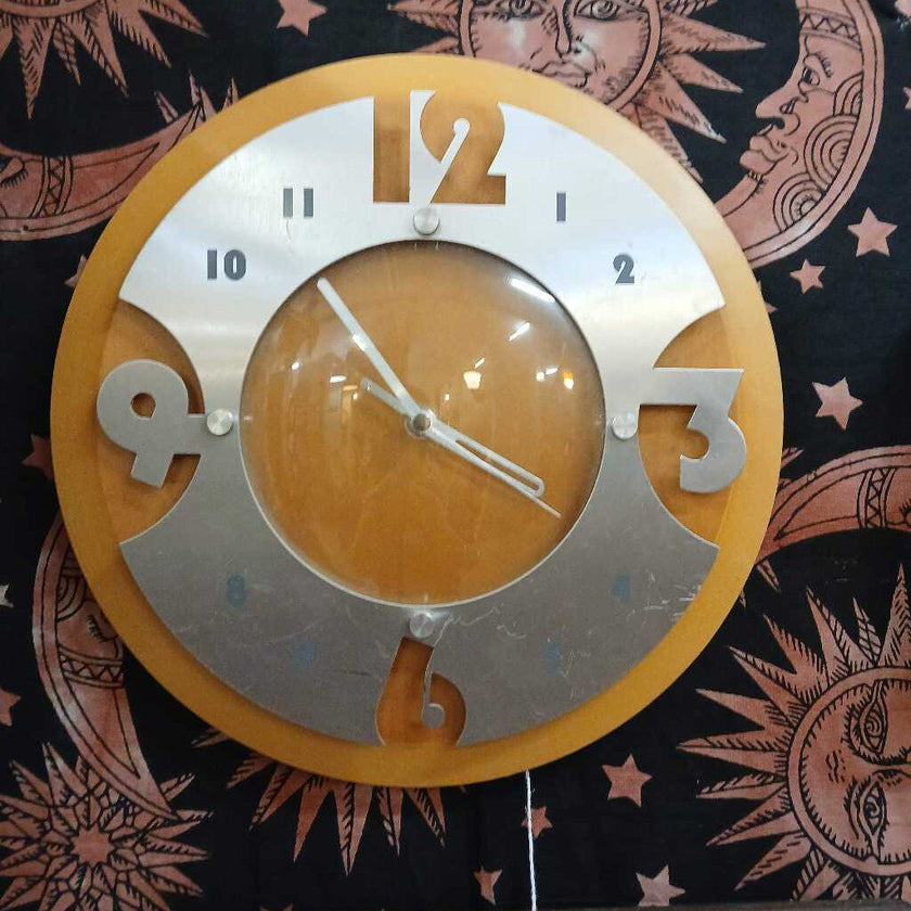 WoodMetal Clock