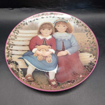 Sisters Are Blossoms Plate