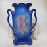 Made in England blue vase early 20th century