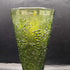 60's MCM Anchor Hocking GR pedestal vase w/ grape pattern